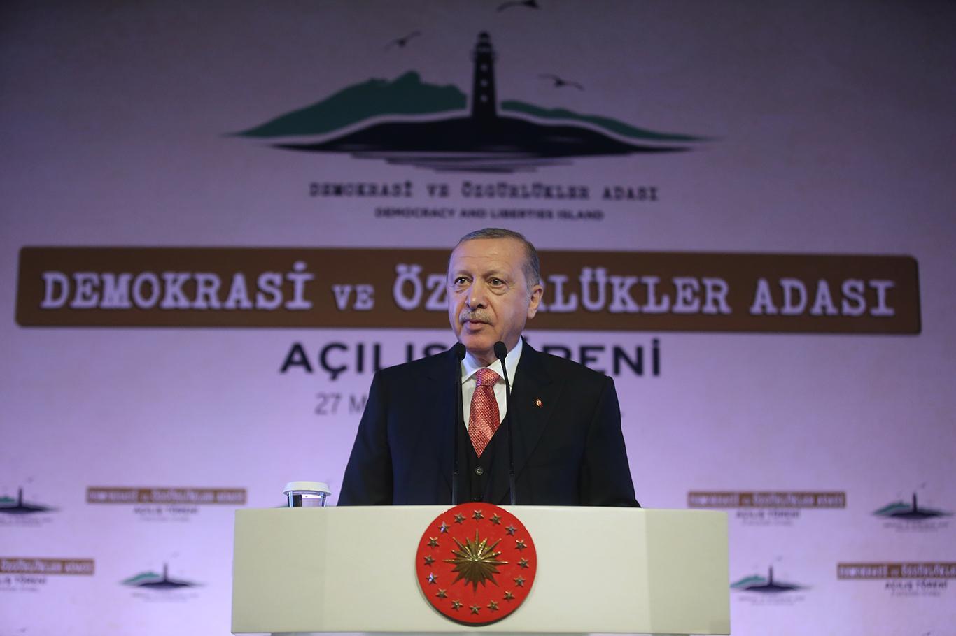 "Democracy and Freedoms Island will be sign of our country’s struggle for independence"